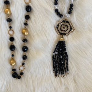 Beaded & Evil eye pendant Necklace Bundle